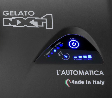 Пятое дополнительное изображение для товара Автоматическая мороженица Gelato NXT-1 L Automatica I-Green BLACK
