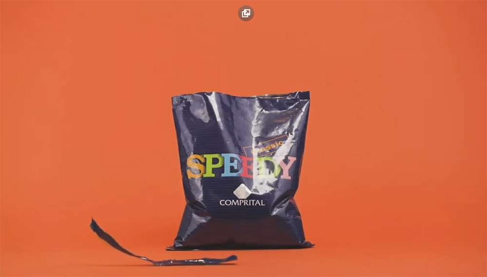 Четвертое дополнительное изображение для товара Сухая смесь для мороженого Speedy Gelato «Сливки», пакет 1,25 кг (Comprital, Италия)