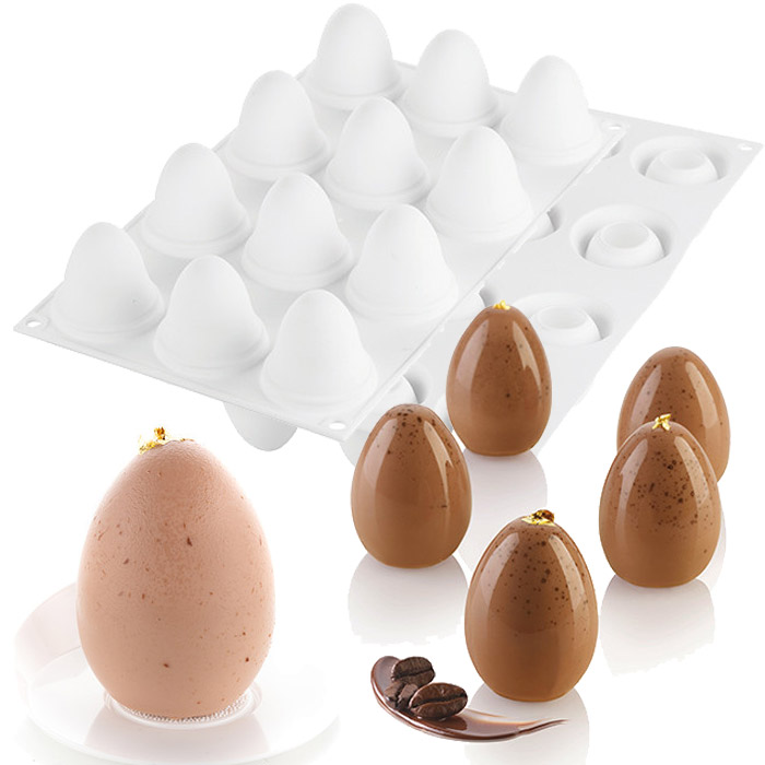 Форма силиконовая «Яйцо 30», Silikomart EGG 30 основное изображение